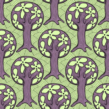 Vektör Dikişsiz desen, grafik illüstrasyon