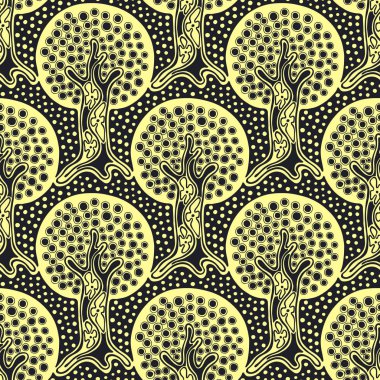 Vektör Dikişsiz desen, grafik illüstrasyon