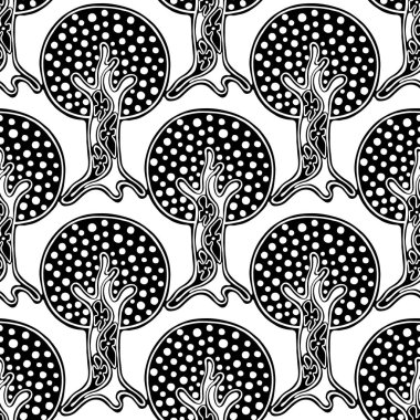 Vektör Dikişsiz desen, grafik illüstrasyon