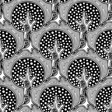 Vektör Dikişsiz desen, grafik illüstrasyon