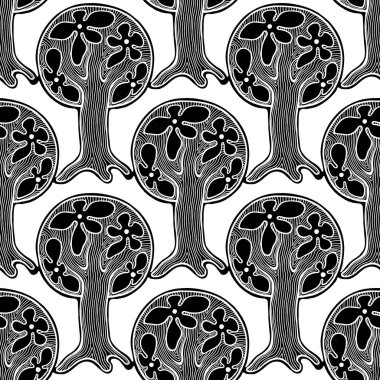 Vektör Dikişsiz desen, grafik illüstrasyon