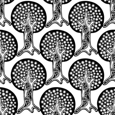 Vektör Dikişsiz desen, grafik illüstrasyon