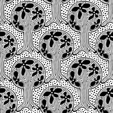 Vektör Dikişsiz desen, grafik illüstrasyon
