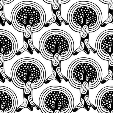 Vektör Dikişsiz desen, grafik illüstrasyon