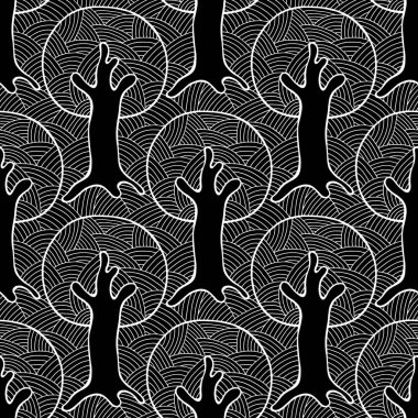 Vektör Dikişsiz desen, grafik illüstrasyon