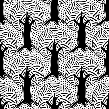 Vektör Dikişsiz desen, grafik illüstrasyon