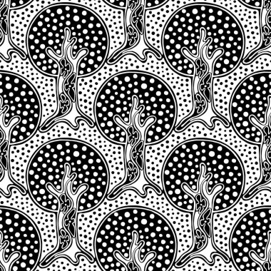 Vektör Dikişsiz desen, grafik illüstrasyon
