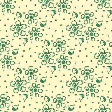 Vektör Dikişsiz desen, grafik illüstrasyon