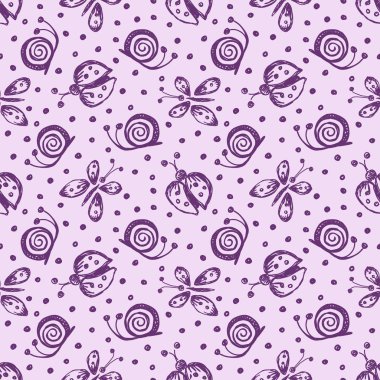 Vektör Dikişsiz desen, grafik illüstrasyon