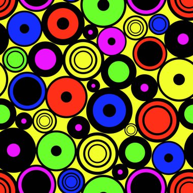 Vektör Dikişsiz desen, grafik illüstrasyon