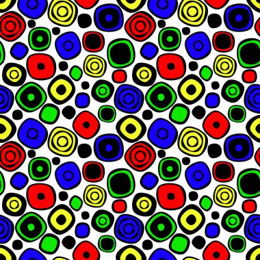 Vektör Dikişsiz desen, grafik illüstrasyon