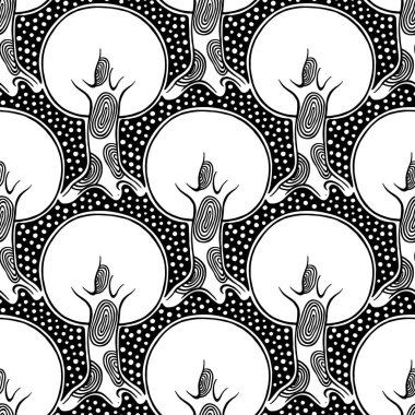 Vektör Dikişsiz desen, grafik illüstrasyon