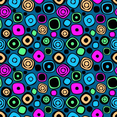 Vektör Dikişsiz desen, grafik illüstrasyon