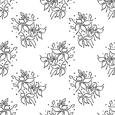 Vektör Dikişsiz desen, grafik illüstrasyon