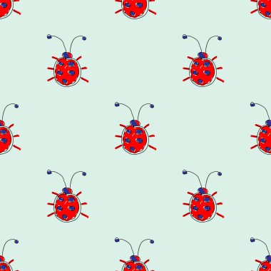 Vektör Dikişsiz desen, grafik illüstrasyon