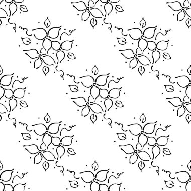 Vektör Dikişsiz desen, grafik illüstrasyon