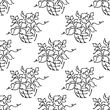 Vektör Dikişsiz desen, grafik illüstrasyon