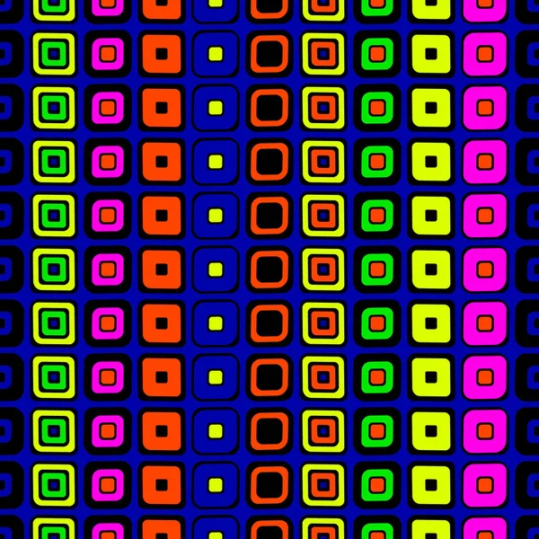 Vector naadloze patroon, grafische afbeelding — Stockvector