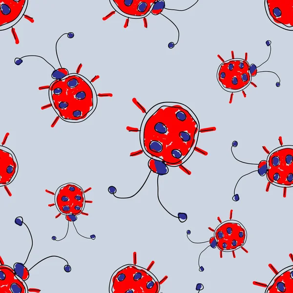 Vektör Dikişsiz desen, grafik illüstrasyon