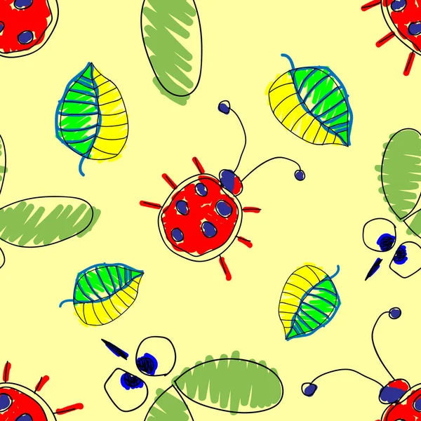 Vektör Dikişsiz desen, grafik illüstrasyon