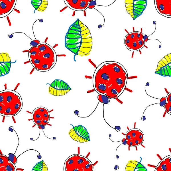 Vektör Dikişsiz desen, grafik illüstrasyon