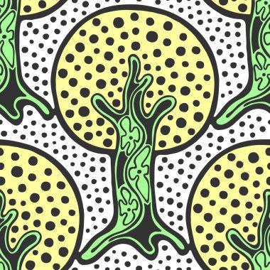 Vektör Dikişsiz desen, grafik illüstrasyon