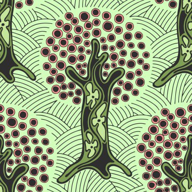 Vektör Dikişsiz desen, grafik illüstrasyon