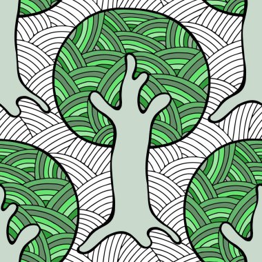 Vektör Dikişsiz desen, grafik illüstrasyon