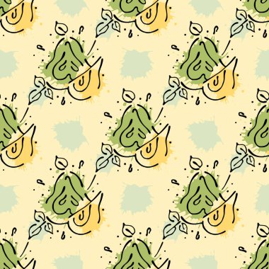 Vektör Dikişsiz desen, grafik illüstrasyon