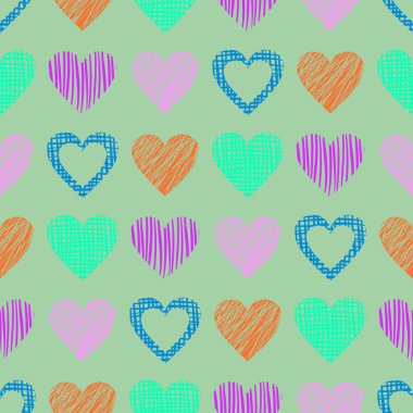 Vektör Dikişsiz desen, grafik illüstrasyon