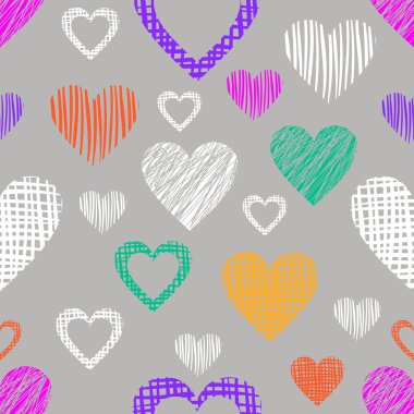 Vektör Dikişsiz desen, grafik illüstrasyon