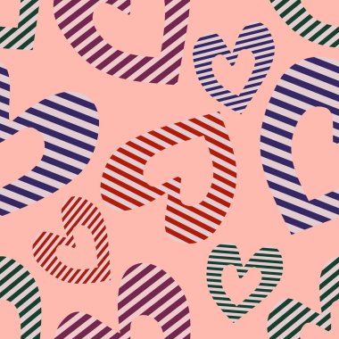 Vektör Dikişsiz desen, grafik illüstrasyon