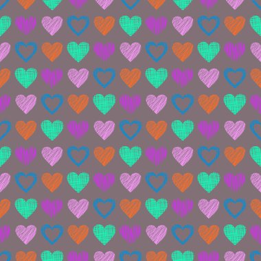 Vektör Dikişsiz desen, grafik illüstrasyon