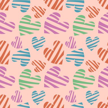 Vektör Dikişsiz desen, grafik illüstrasyon