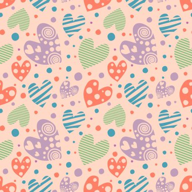 Vektör Dikişsiz desen, grafik illüstrasyon