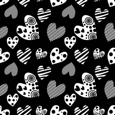 Vektör Dikişsiz desen, grafik illüstrasyon