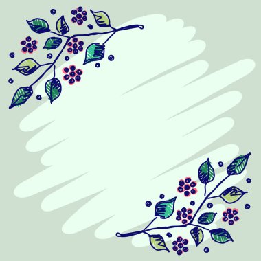 Vektör kart, grafik illüstrasyon