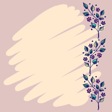 Vektör kart, grafik illüstrasyon