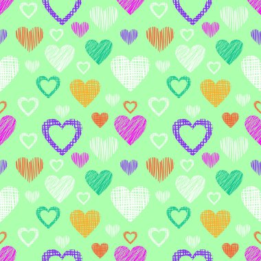 Vektör Dikişsiz desen, grafik illüstrasyon