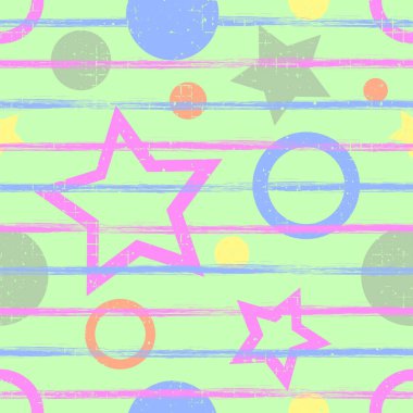 Vektör Dikişsiz desen, grafik illüstrasyon