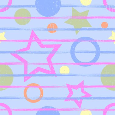 Vektör Dikişsiz desen, grafik illüstrasyon