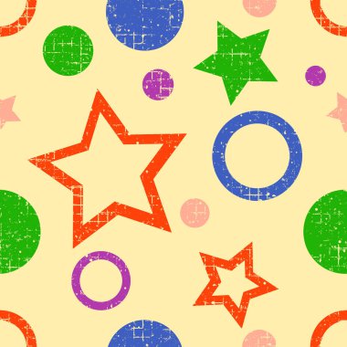 Vektör Dikişsiz desen, grafik illüstrasyon