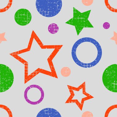 Vektör Dikişsiz desen, grafik illüstrasyon