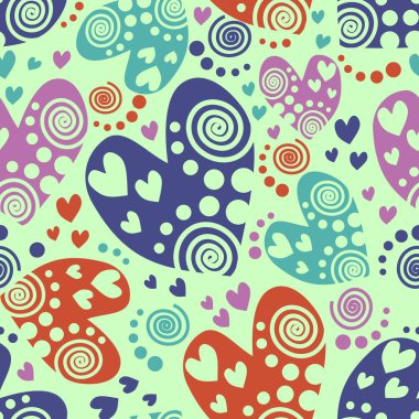 Vektör Dikişsiz desen, grafik illüstrasyon