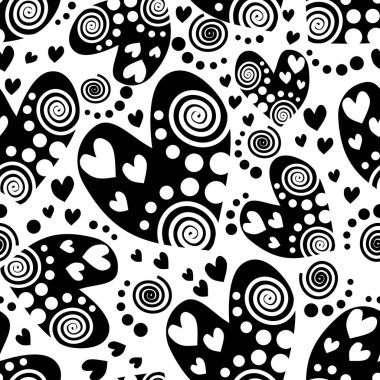 Vektör Dikişsiz desen, grafik illüstrasyon