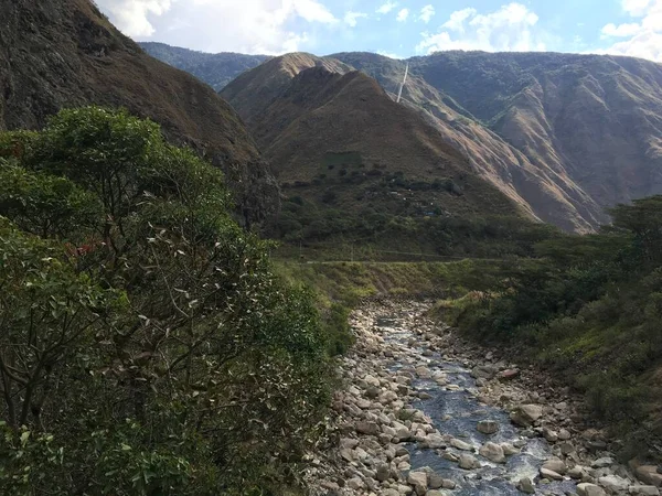 Τοπίο Του Εθνικού Πάρκου Manu Στο Περού Φυσικό Εξωτερικό Φόντο — Φωτογραφία Αρχείου