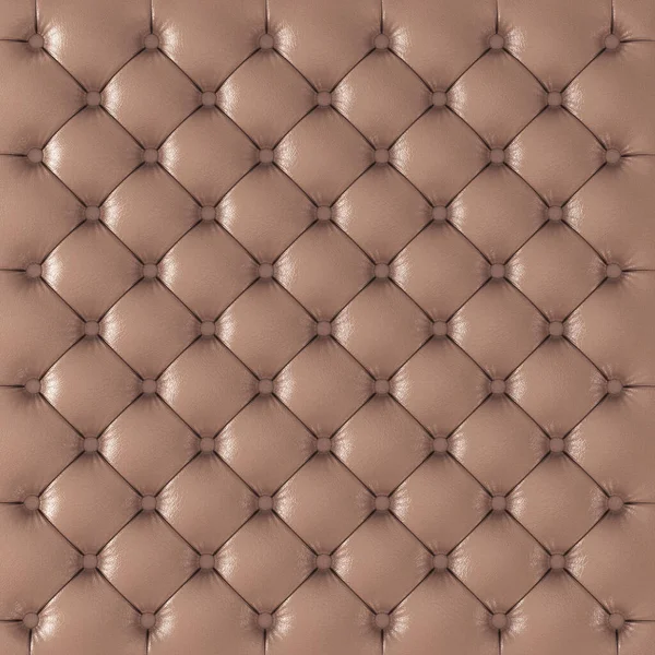 Geometrik desenli dekoratif kahverengi deri arka plan paneli. 3d oluşturma
