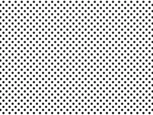 Bílé pozadí textura v černé malé puntíky polka — Stock fotografie