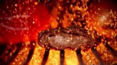 Ağır çekimde pişirme Barbekü