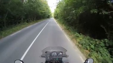 Woods tarafından motosiklet seyahat maceraya sürme